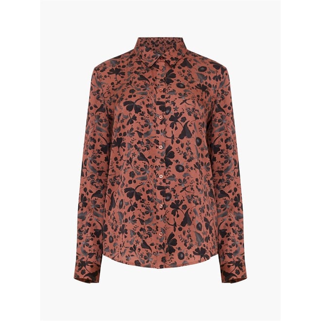 Jeanie Regular Fit Long Sleeve Blouse