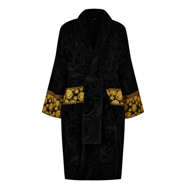 Shawl Neck Long Sleeve Robe