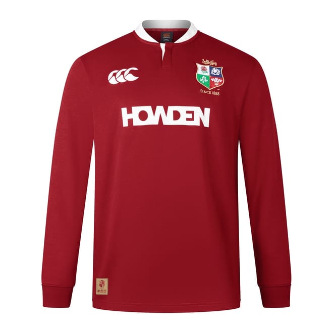 British And Irish Lions 2024 Long Sleeve Classic Shirt Adults