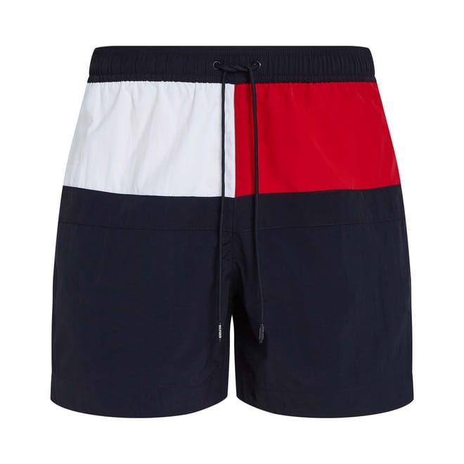 Flag Mid Length Swim Shorts