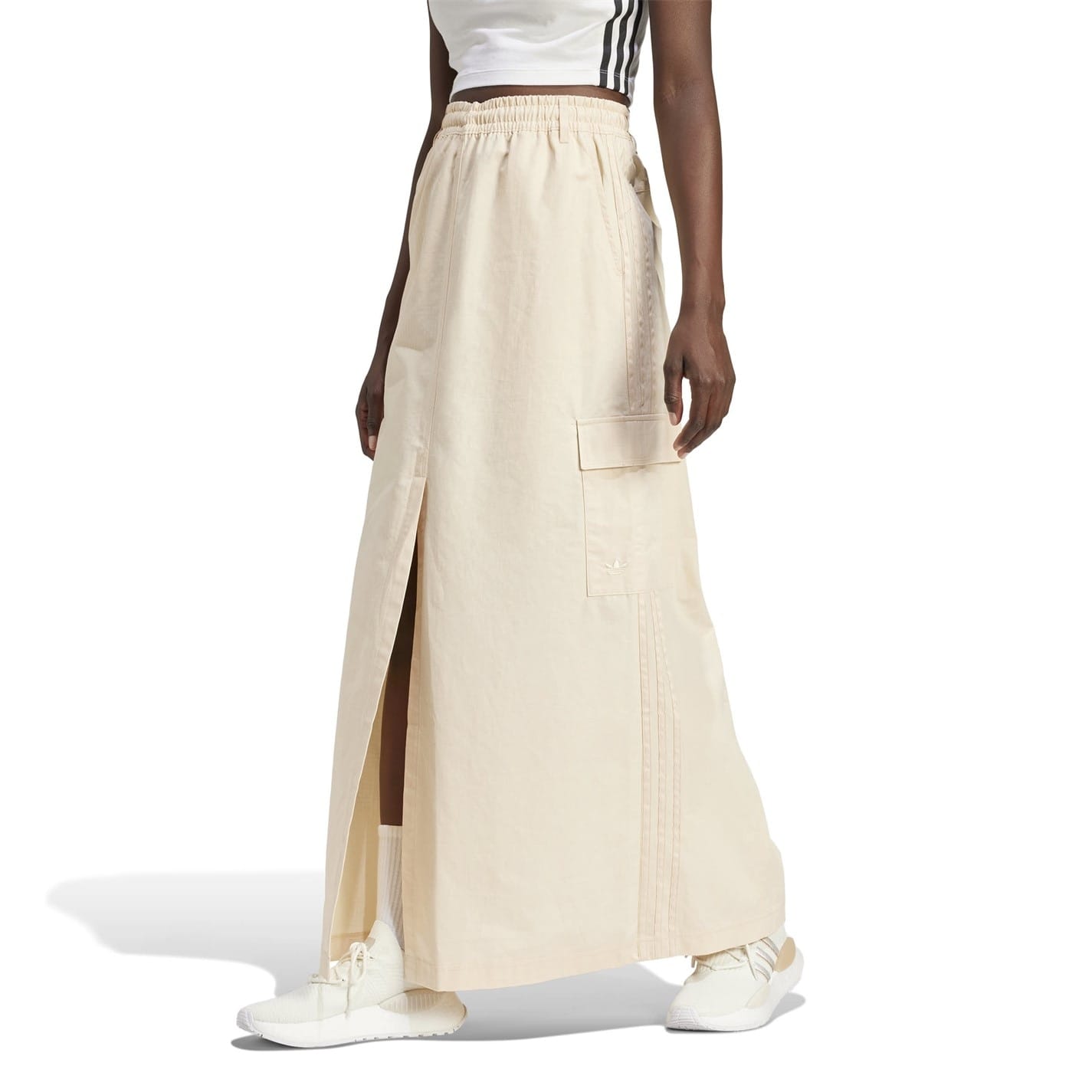 Cream adidas Womens Ripstop Skirt - Get The Label