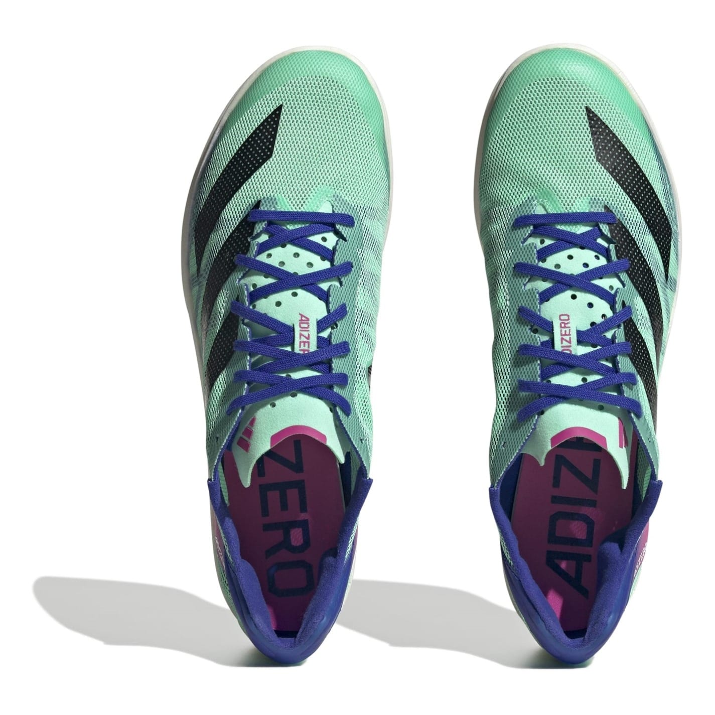 Green adidas Adizero Avanti Track Running Shoes Adults - Get