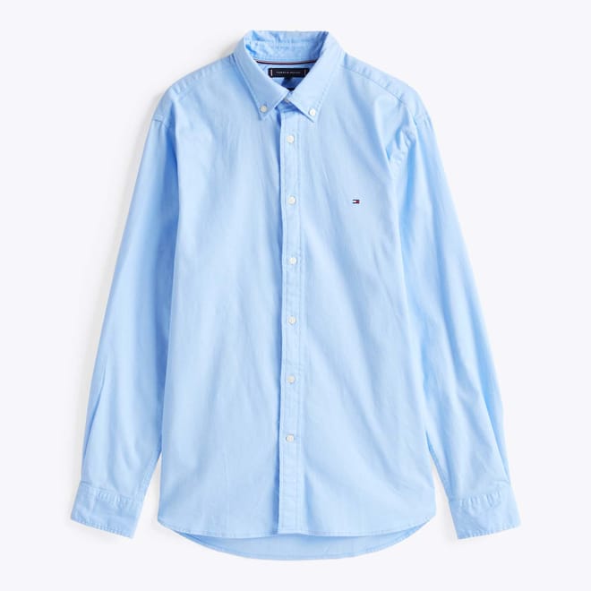 Flag Embroidery Regular-Fit Shirt