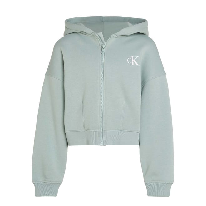 Juniors Logo Zipped Fleece