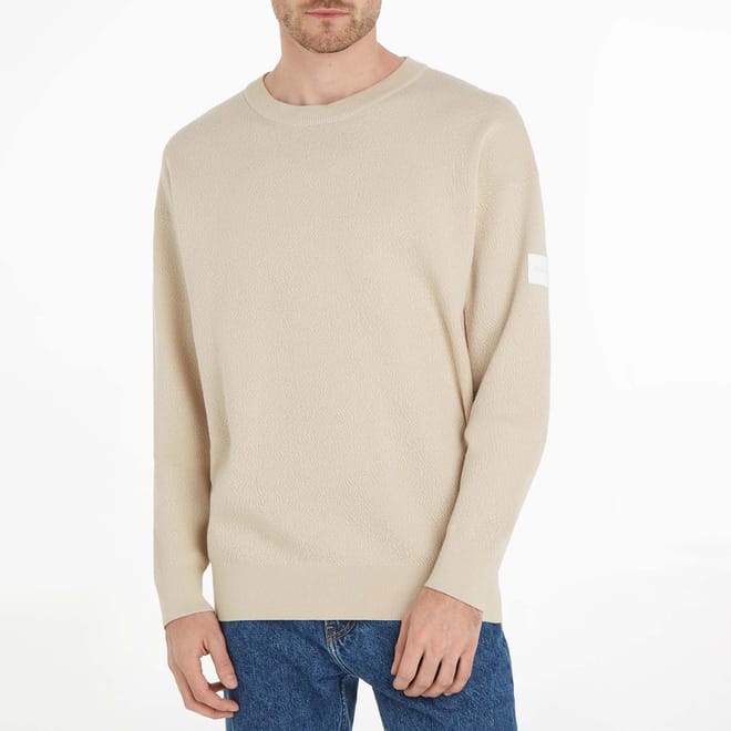 Natural Structure Crewneck Sweatshirt