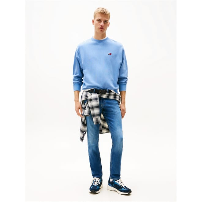 Slim Five Pocket Design Jeans