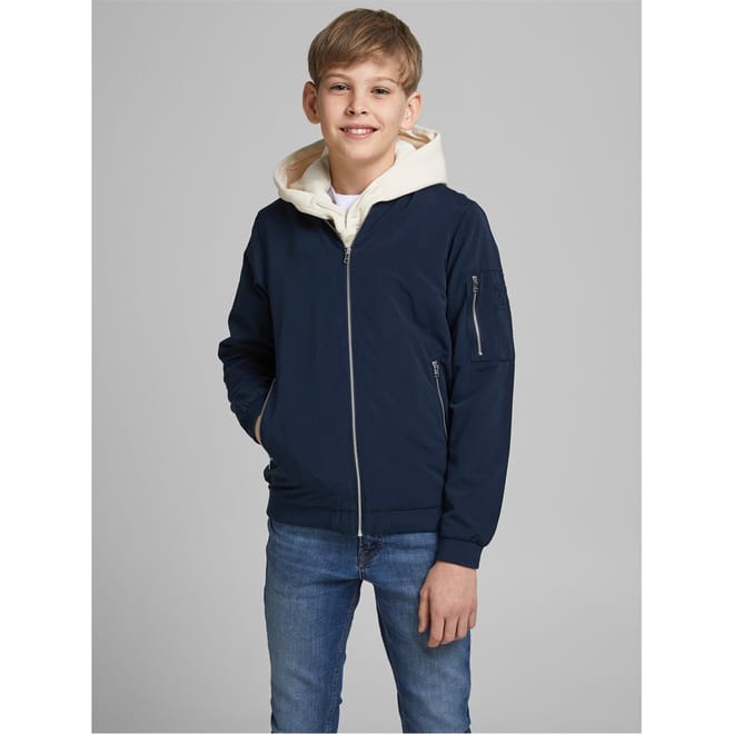 Rush Bomber Zip Neck Regular Fit Jacket