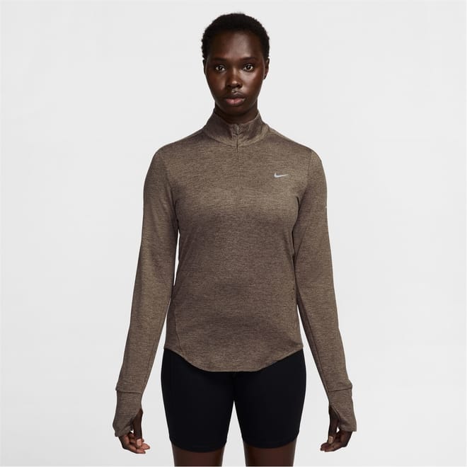 Womens Swift 1 4 Zip Running Top