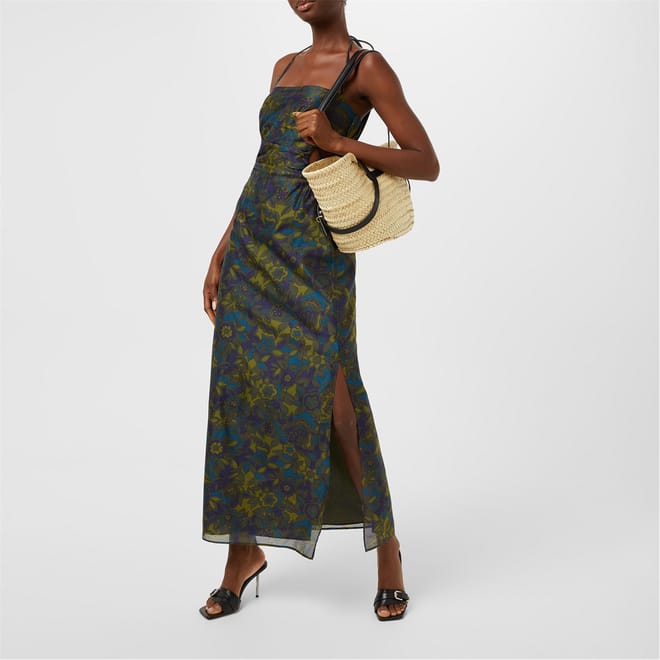 Valerio Tie Halter Dress