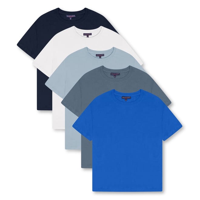  And  Jones Bluesy 5 Pack Tee