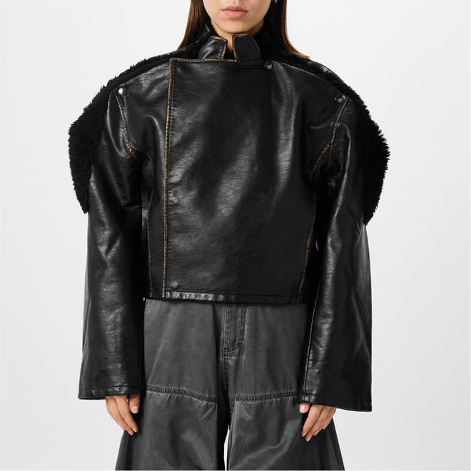Collapsed Shoulder Jacket
