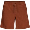 Textured Sweat Shorts with Elasticated Waistband