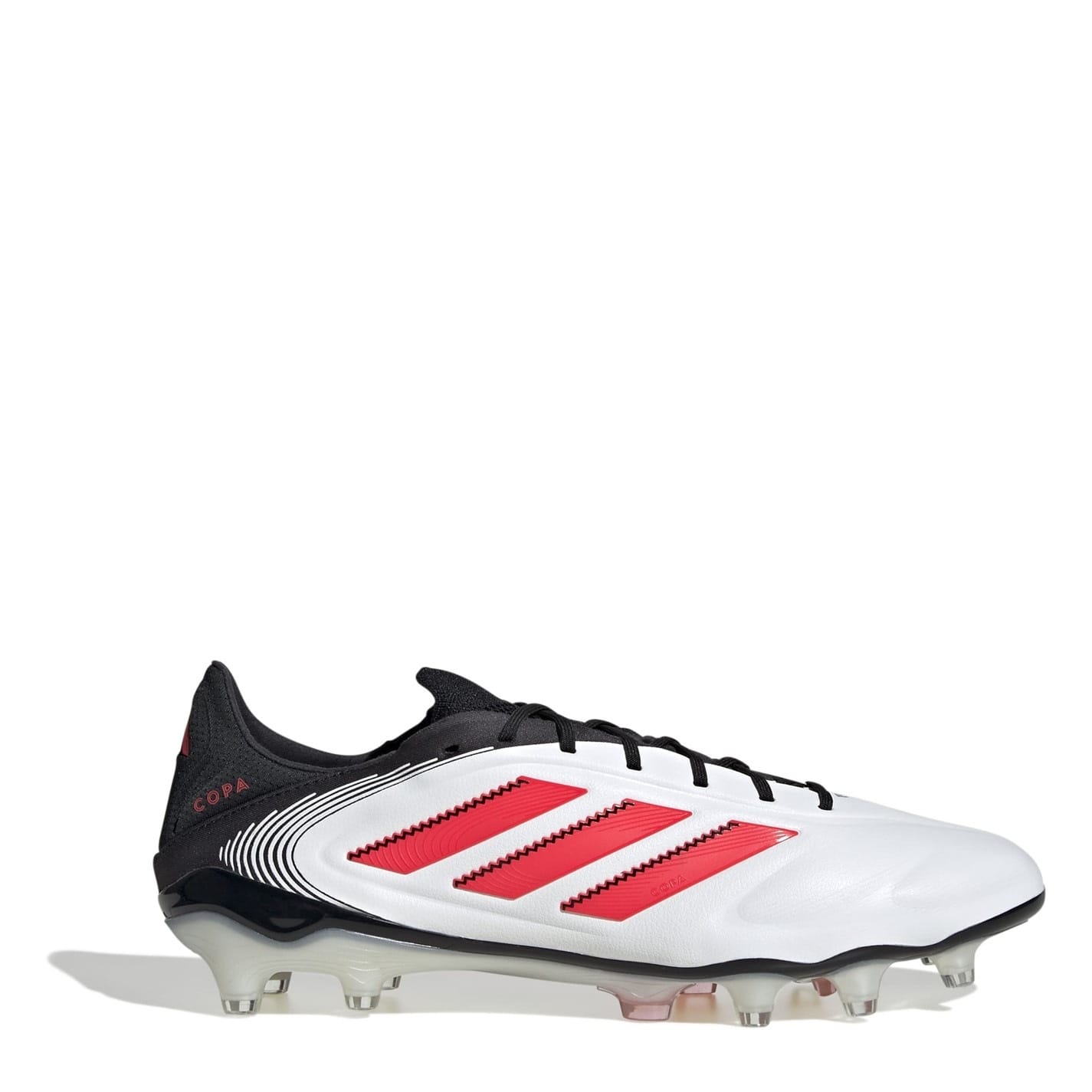 White adidas Copa Pure 3 Elite Firm Ground Football Boots
