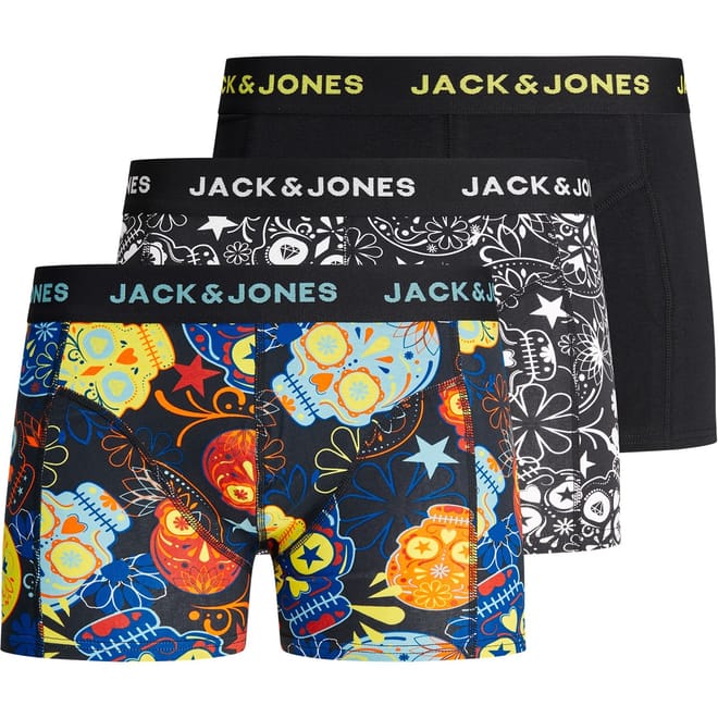 Skull Graphic Print Boxer Brief