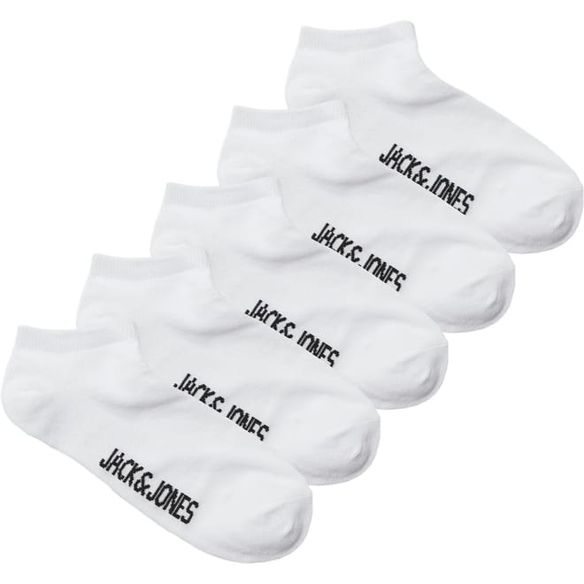 5 Pack Dongo Lettering Junior Liner Socks