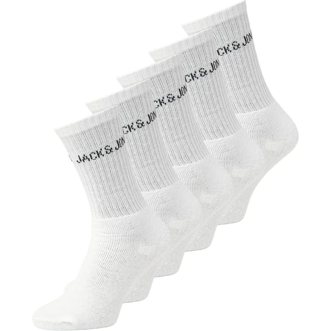 5 Pack Regen Lettering Junior Crew Socks