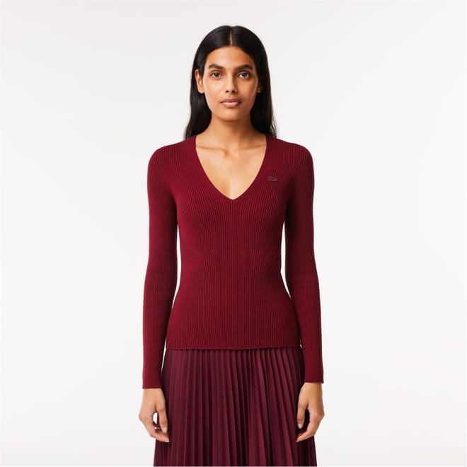 V-Neck Slim Fit Sweater