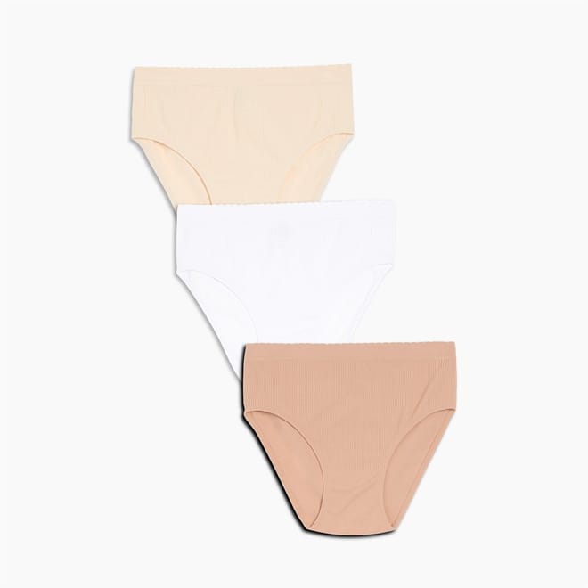 3 Pack Rib Full Briefs