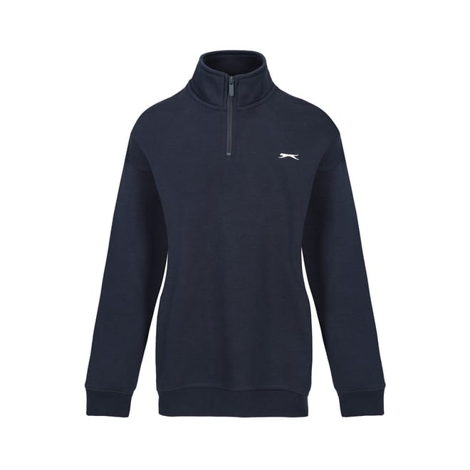 Womens Neck Quarter Zip Sweatshirt