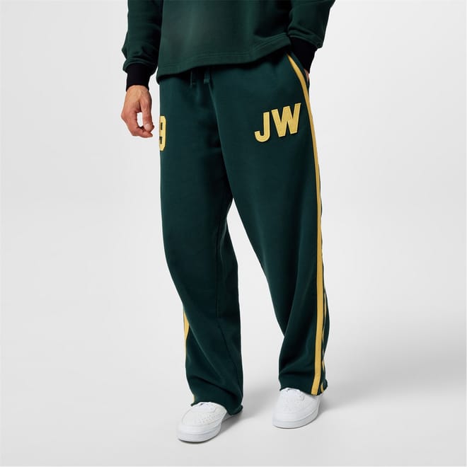 Side Stripe Lettering Joggers