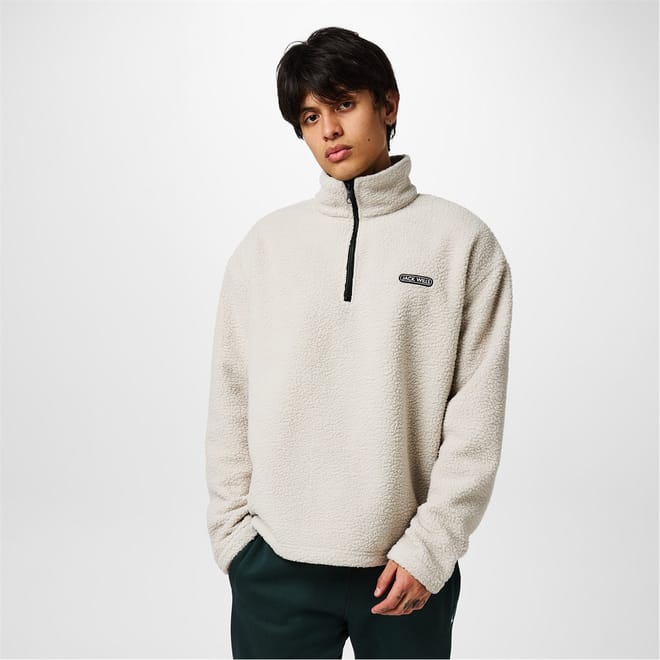Polar Quarter Zip Fleece Top