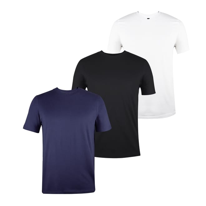 Mens Three Pack V Neck T-Shirt
