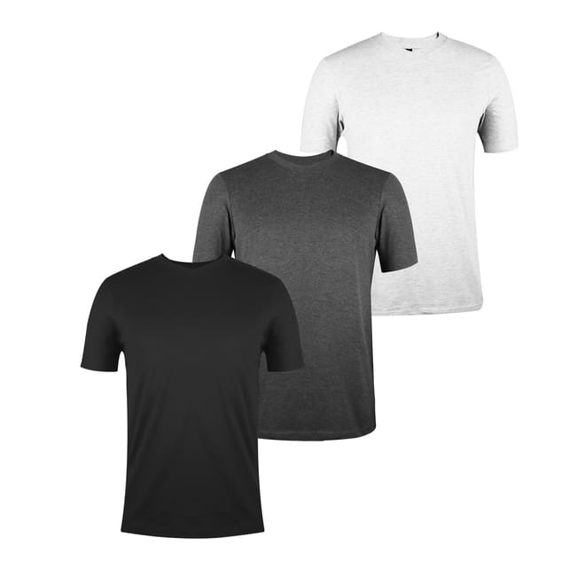 Mens Three Pack V Neck T-Shirt