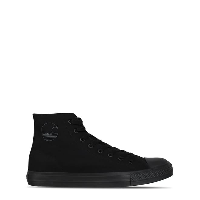 Mens Canvasas High Trainers