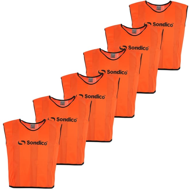 6 Pack Mesh Hi Viz Training Bibs