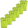 6 Pack Mesh Hi Viz Training Bibs