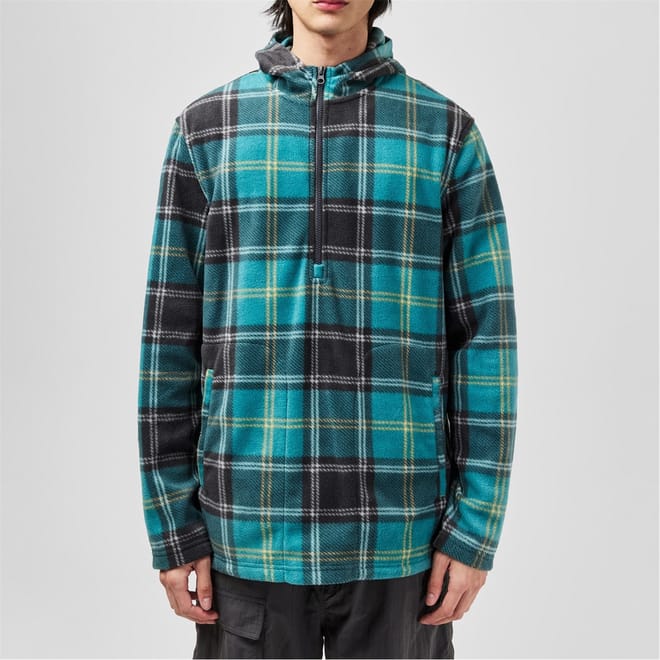 Mens Quarter Zip Fleece Top
