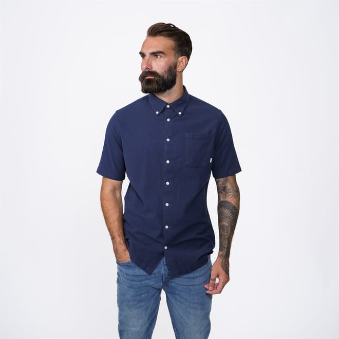 Mens Classic Oxford Short Sleeve Shirt
