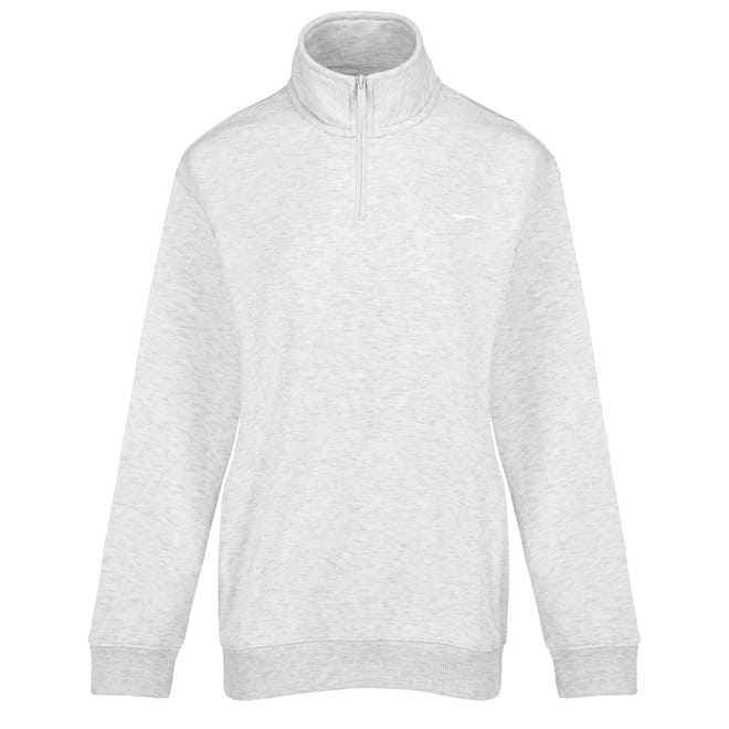 Womens Neck Quarter Zip Sweatshirt