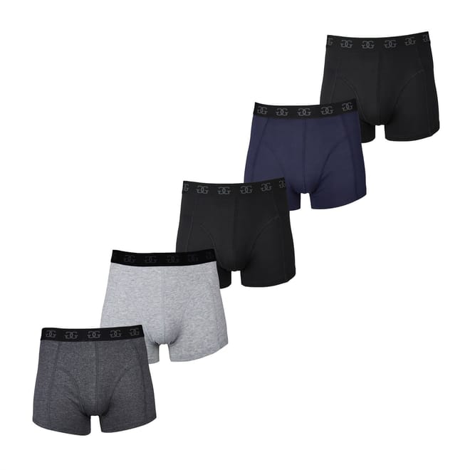 Mens Essential 5 Pack Trunks