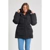 Drawstring Short Padded Coat