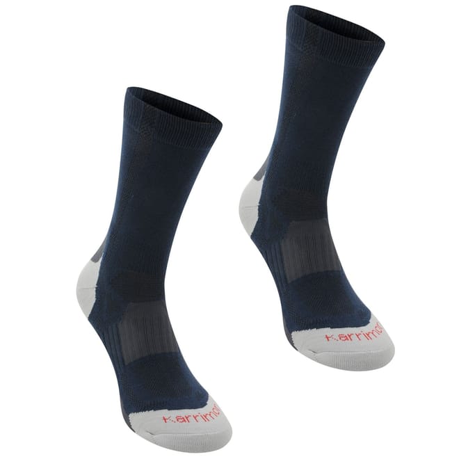 Mens 2 Pack Walking Socks