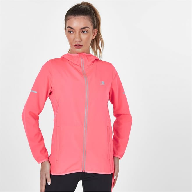 Womens Funnel Neck Run Jacket