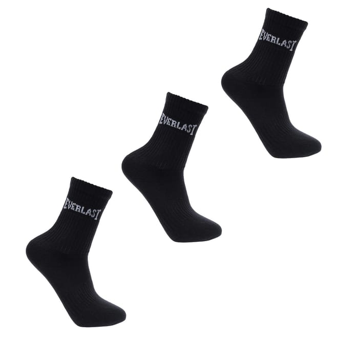 3 Pack Crew Socks Junior
