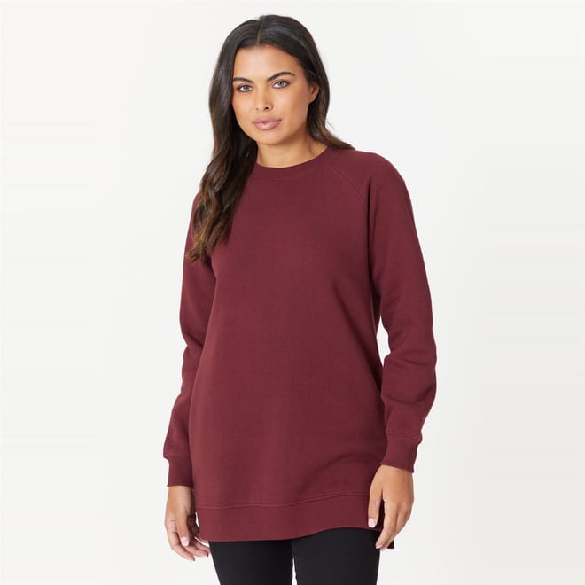 Crew Neck Long Sleeve Sweatshirt