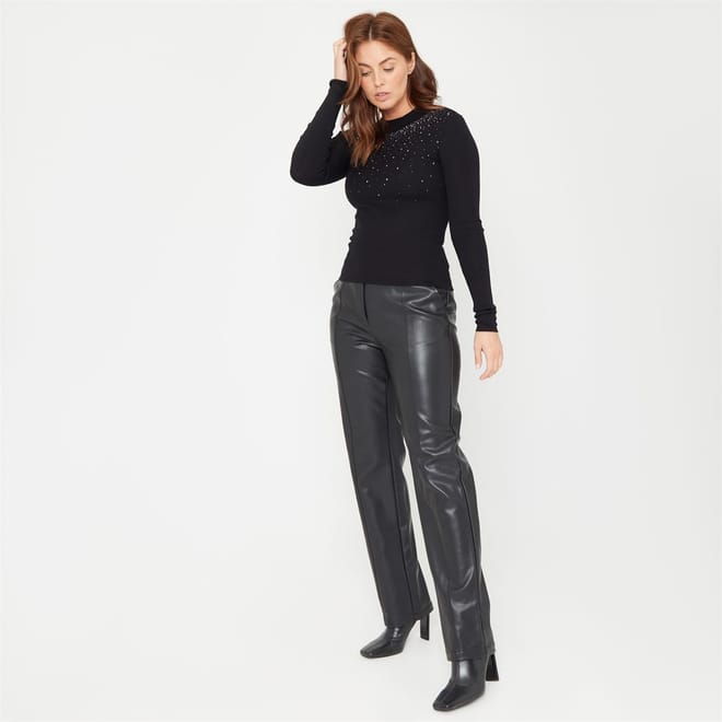 You Embellish Slim Fit Sweater