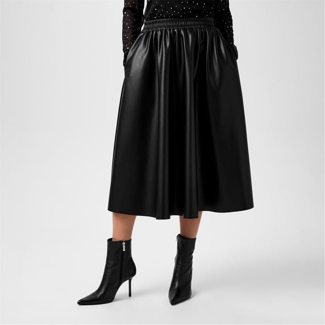 Pu Full Skirt