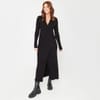 You V-Neck Maxi Wrap Dress