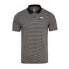 Mens Micro Stripe Golf Polo Shirt