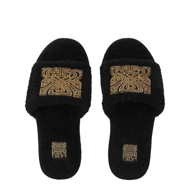 Logo Embellished Slipper