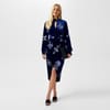 Embellished Velvet Dress