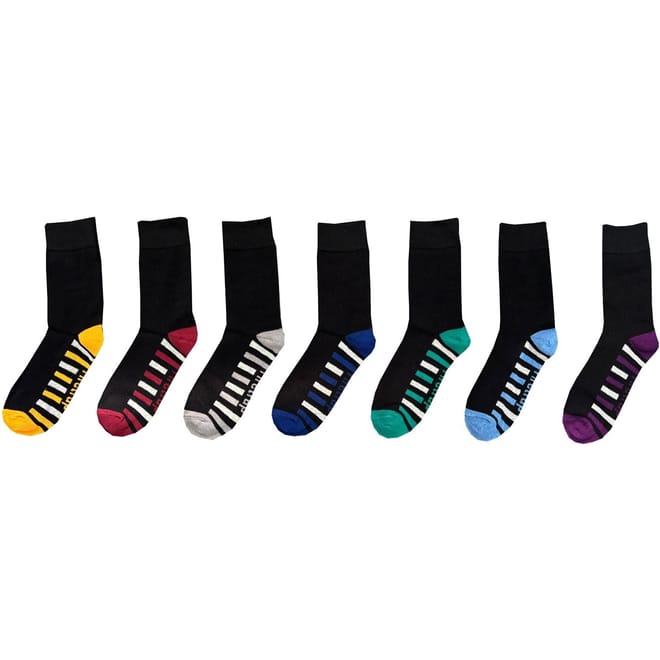 Mens Formal Socks 7 Pack