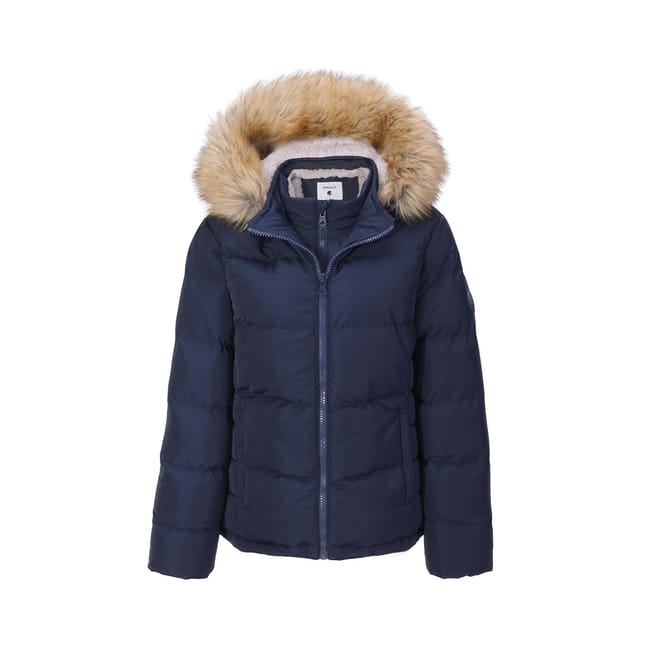 2 Zip Bubble Jacket For Ladies