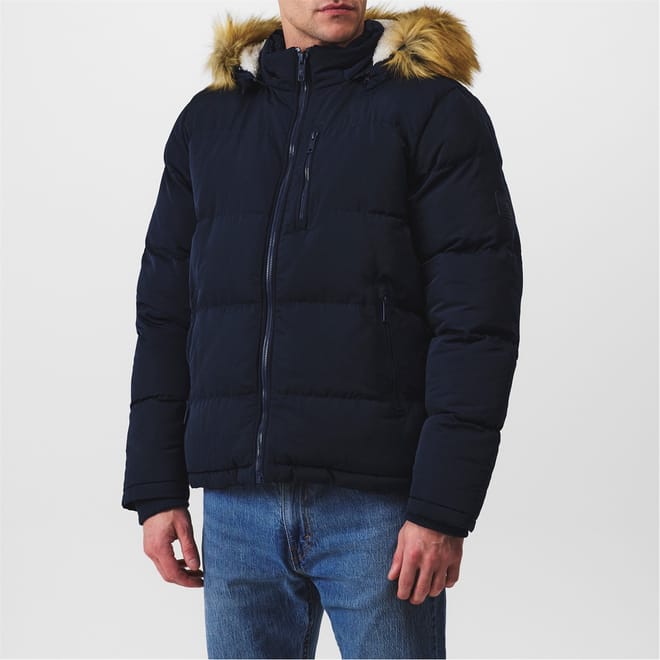 Mens Cal 2 Zip Bubble Jacket For