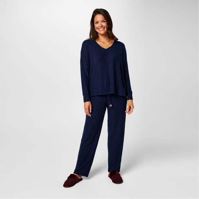 Ribbed Pj Set
