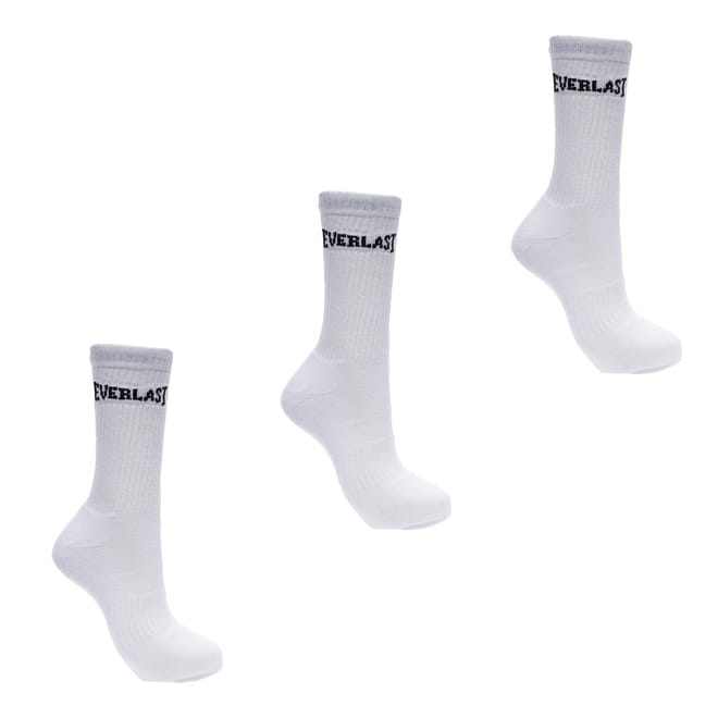 Mens 3 Pack Crew Socks